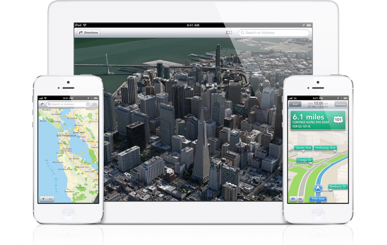 研究发现苹果地图数据流量比谷歌地图小得多